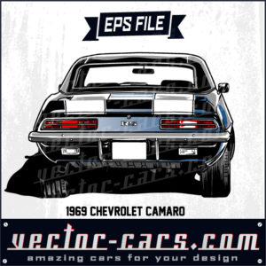 1969 Chevrolet Camaro EPS editable file