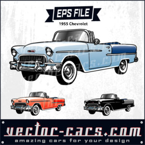 1955 Car Clipart Chevy