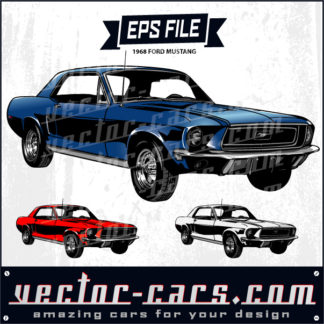 1968-FORD-MUSTANG-CLIPART